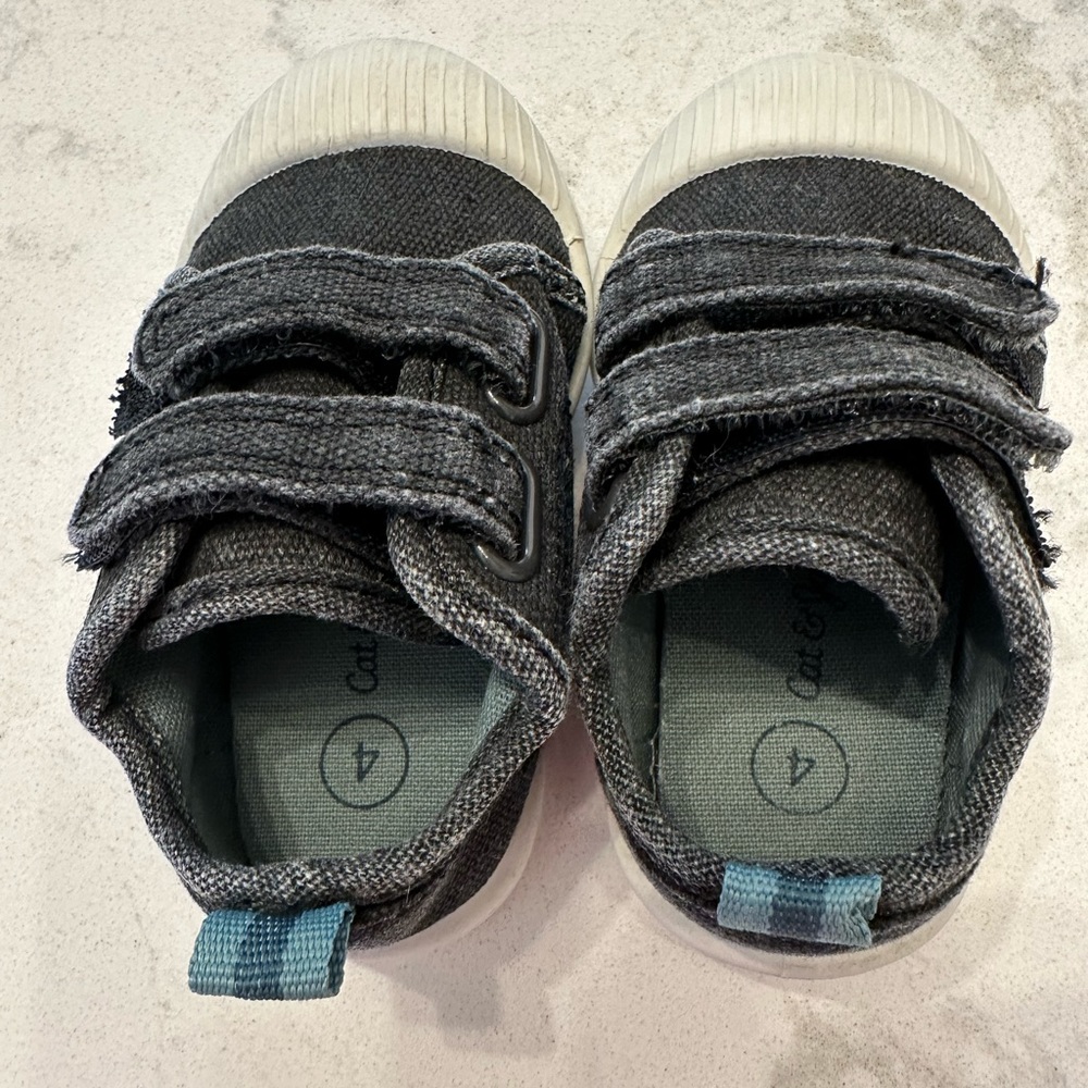SOLD** Cat & Jack toddler shoes size 4 Gray
